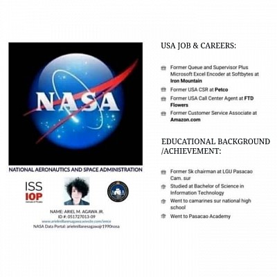 NASA & ISS STAFF BACKGROUND/WORK EXPERIENCE